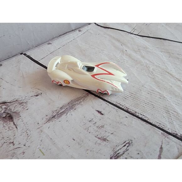 WEBI Speed Racer Mach 5 Pull Back Plastic Toy Cars McDonalds Toy - Picture 1 of 5